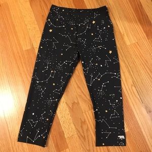 Running bare crop legging